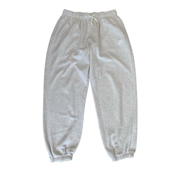 Nike Sportswear Cream Grey Heather Jogger Sweatpants Men's Medium - Picture 1 of 5